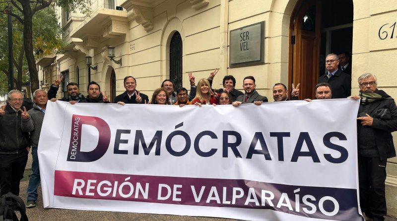 PARTIDO DEMÓCRATAS SE CONSTITUYE EN LA REGIÓN DE VALPARAÍSO.