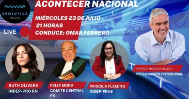 «Yo feliz sería su candidato»: Marcelo Trivelli, invitado en Acontecer Nacional de Evolutiva Medios, espera definición clave de la DC para su precandidatura presidencial